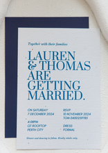 Load image into Gallery viewer, Electric Blue Modern