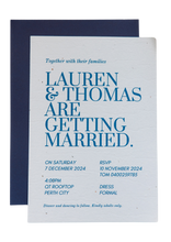 Load image into Gallery viewer, Electric Blue Modern