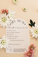 Load image into Gallery viewer, Plantable 'My Mum' - Story Card